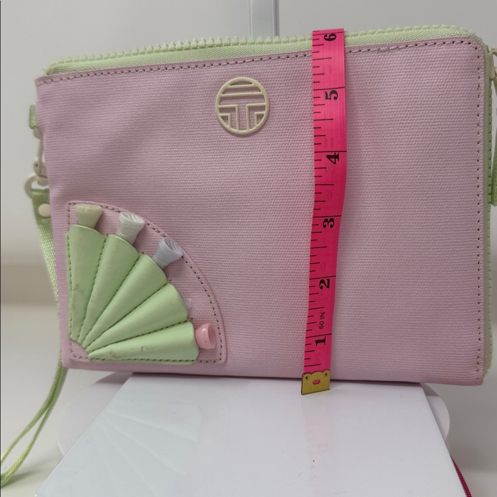 Tory Burch Tory Sport Golf Pouch Wristlet Sporty Green Accessory - Picture 8 of 10